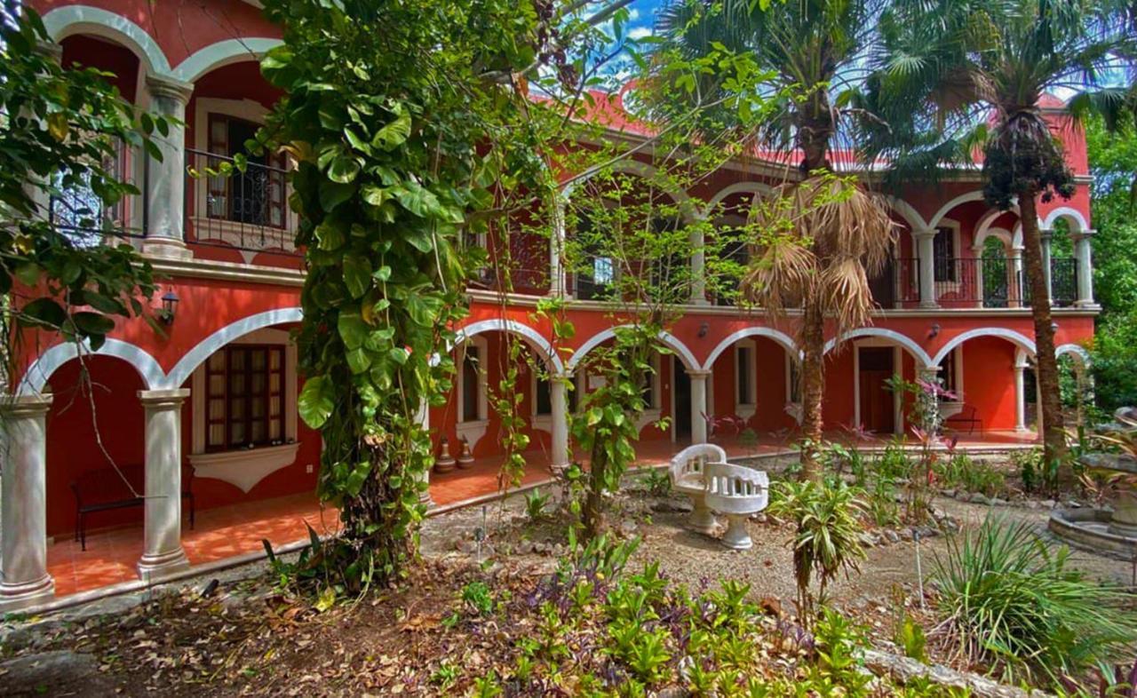 Gardenhotel Macan Che B&B Izamal Bagian luar foto